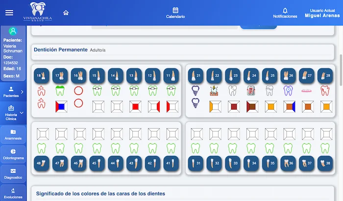 Dental Clinic Management System — desktop view